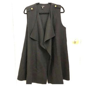 Talbots Long Wool Vest